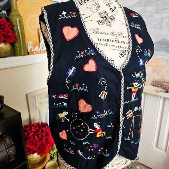 Vintage BSA Friendship Patched Embroidered Vest. - Picture 14 of 15